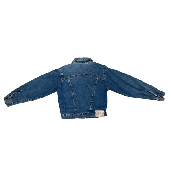 Vintage 90’s Pooh Disney Embroidered Pooh Jean Jacket size Medium✨ - Picture 13 of 14